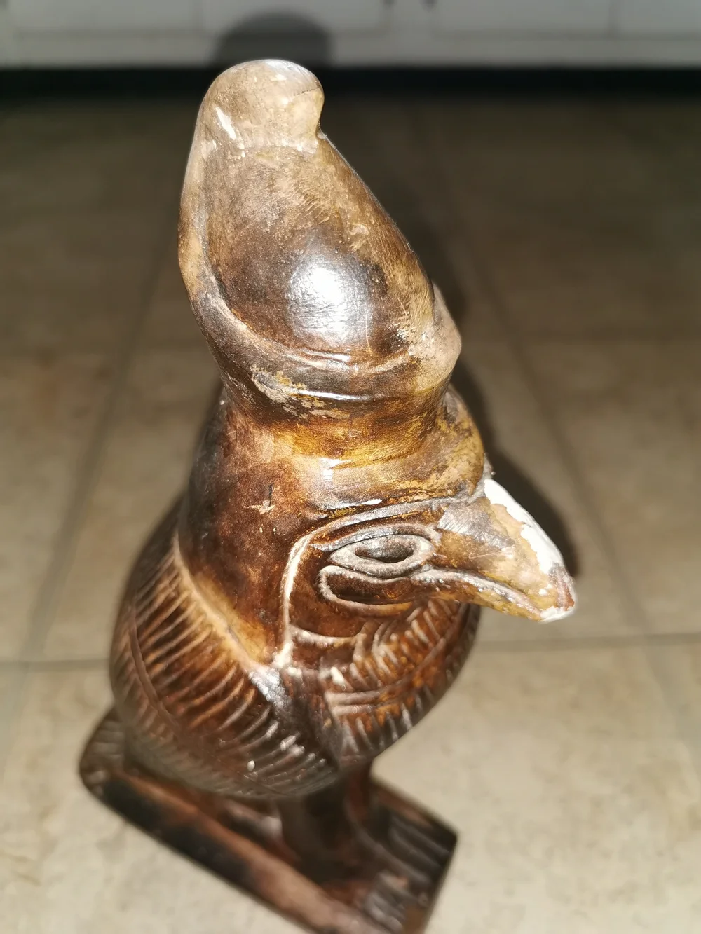 Ancient Egyptian Pharaonic Horus Statue Falcon Bird God of Sky